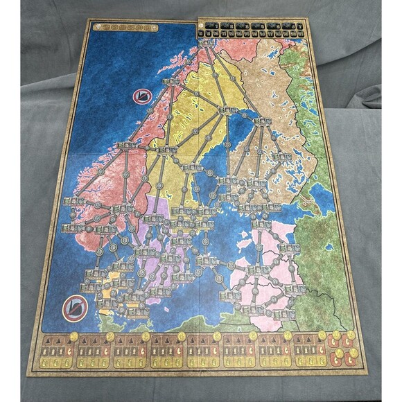 Power Grid Board Game Rio Grande Expansions France Italy Russia Japan UK Lot - Picture 11 of 15